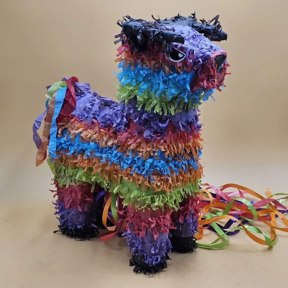 Colorful Bull Piñata